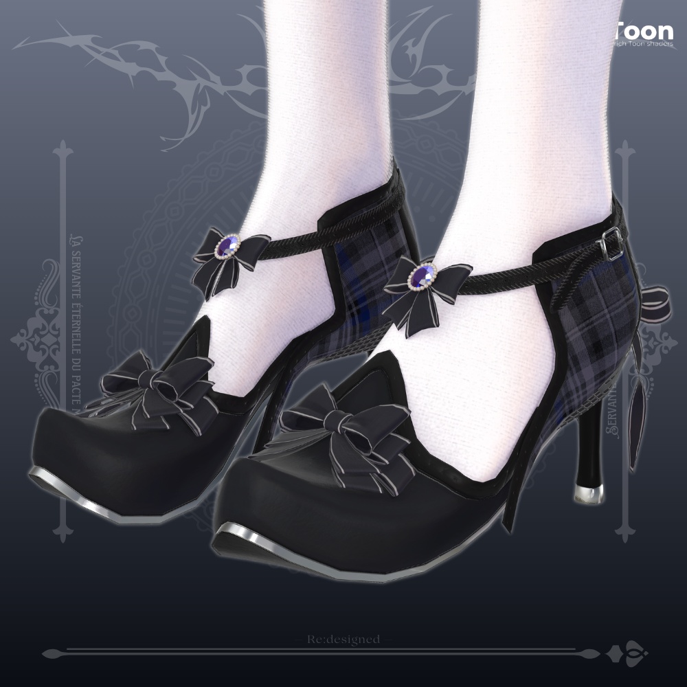 🎉40%OFFセール中!! 🎉【Shinano⚜️しなの先行リリース】Blanche⚜️ブランシュ Re:designed【VRChat向け/衣装/3Dモデル】