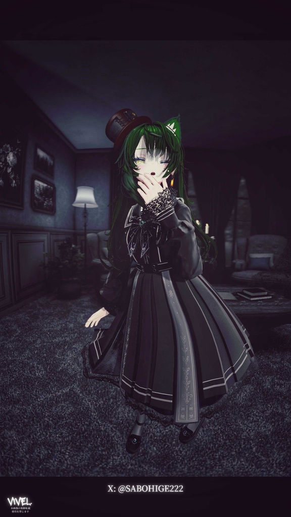 NoctisMarine -ノクティス・マリーン- 【VRChat向け/衣装/3Dモデル】