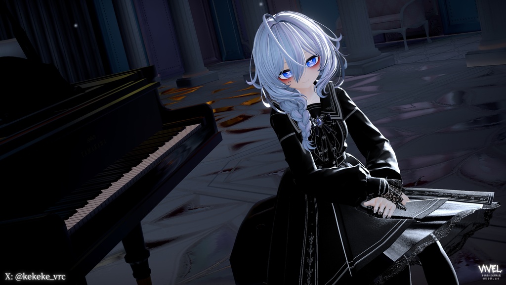 NoctisMarine -ノクティス・マリーン- 【VRChat向け/衣装/3Dモデル】