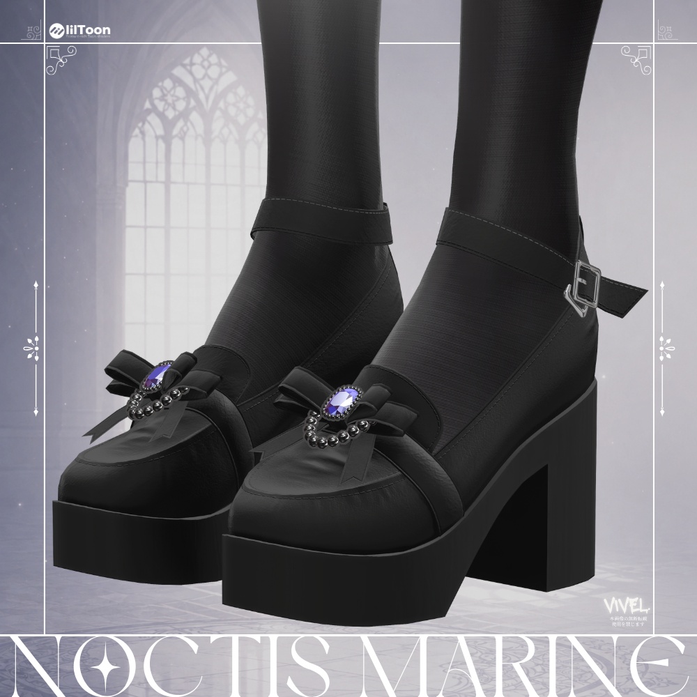 NoctisMarine -ノクティス・マリーン- 【VRChat向け/衣装/3Dモデル】