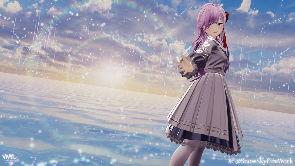NoctisMarine -ノクティス・マリーン- 【VRChat向け/衣装/3Dモデル】