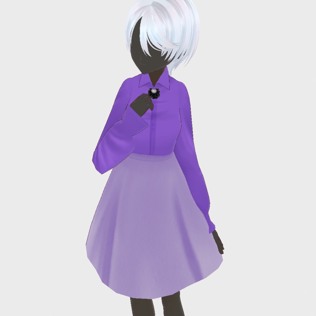Violet dress