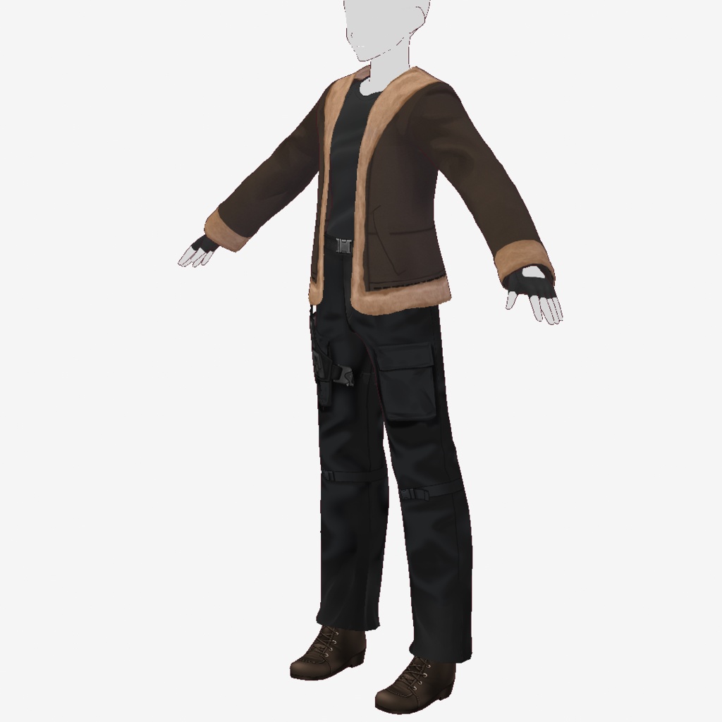 Leon outfit RE4 set (hoodie free)