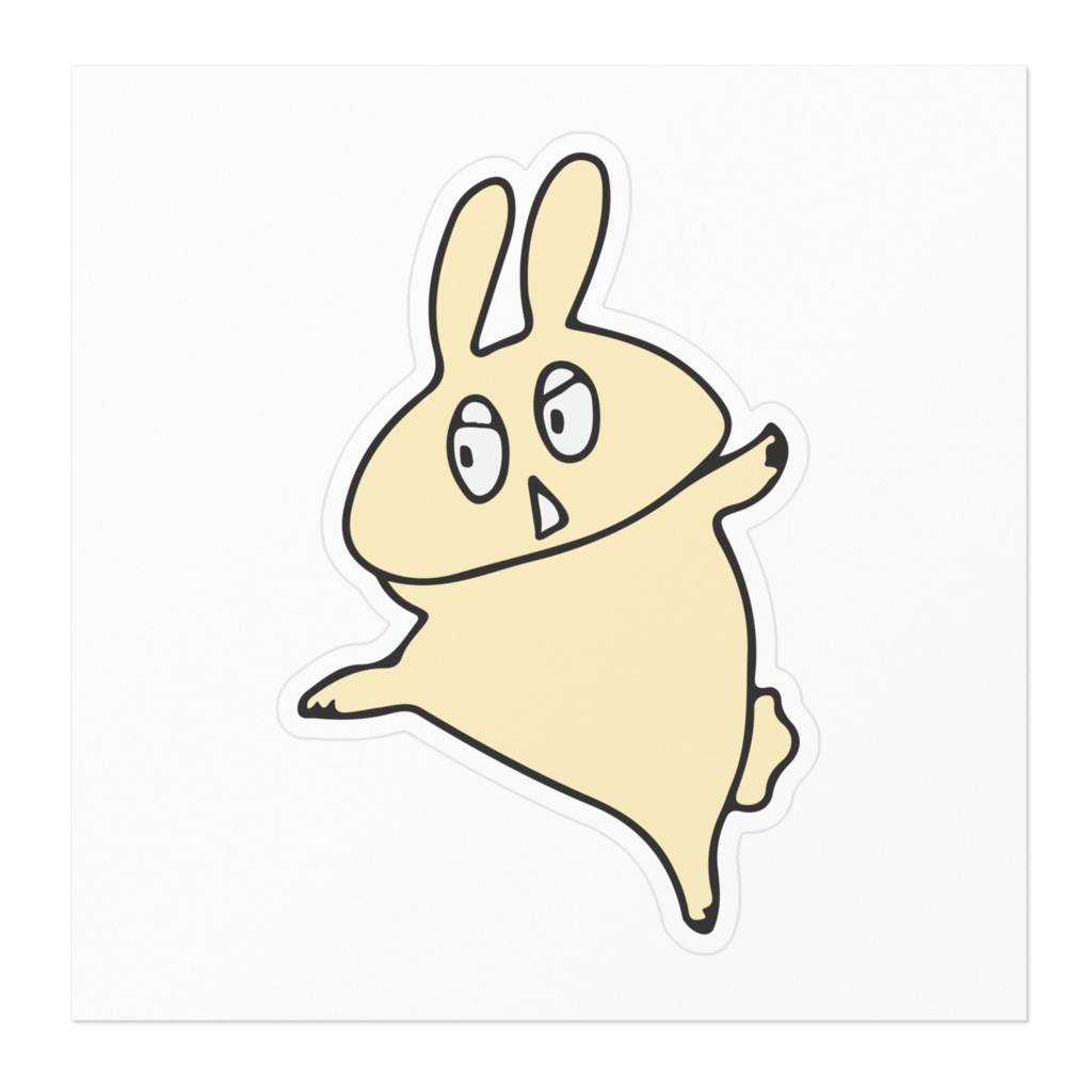 ちょいなのステッカー(CHOINA sticker) kick