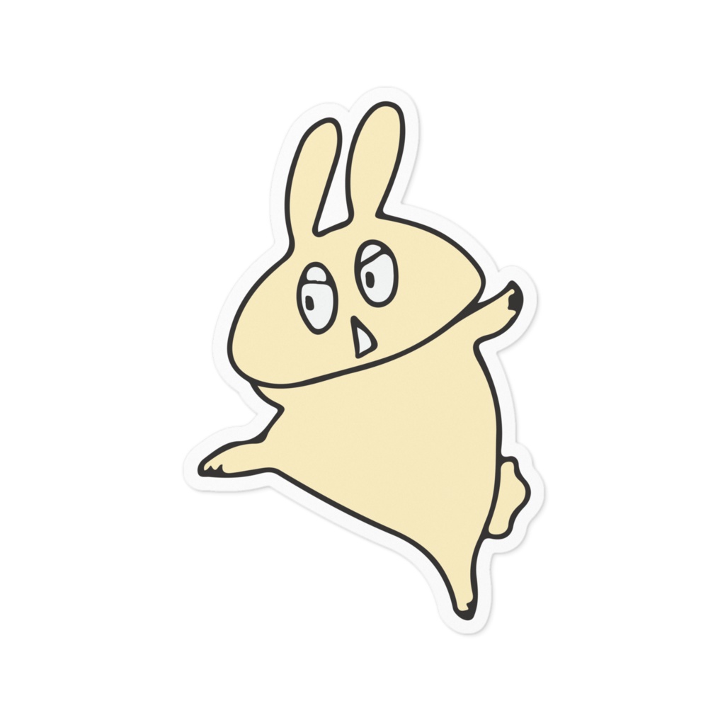 ちょいなのステッカー（CHOINA sticker) kick
