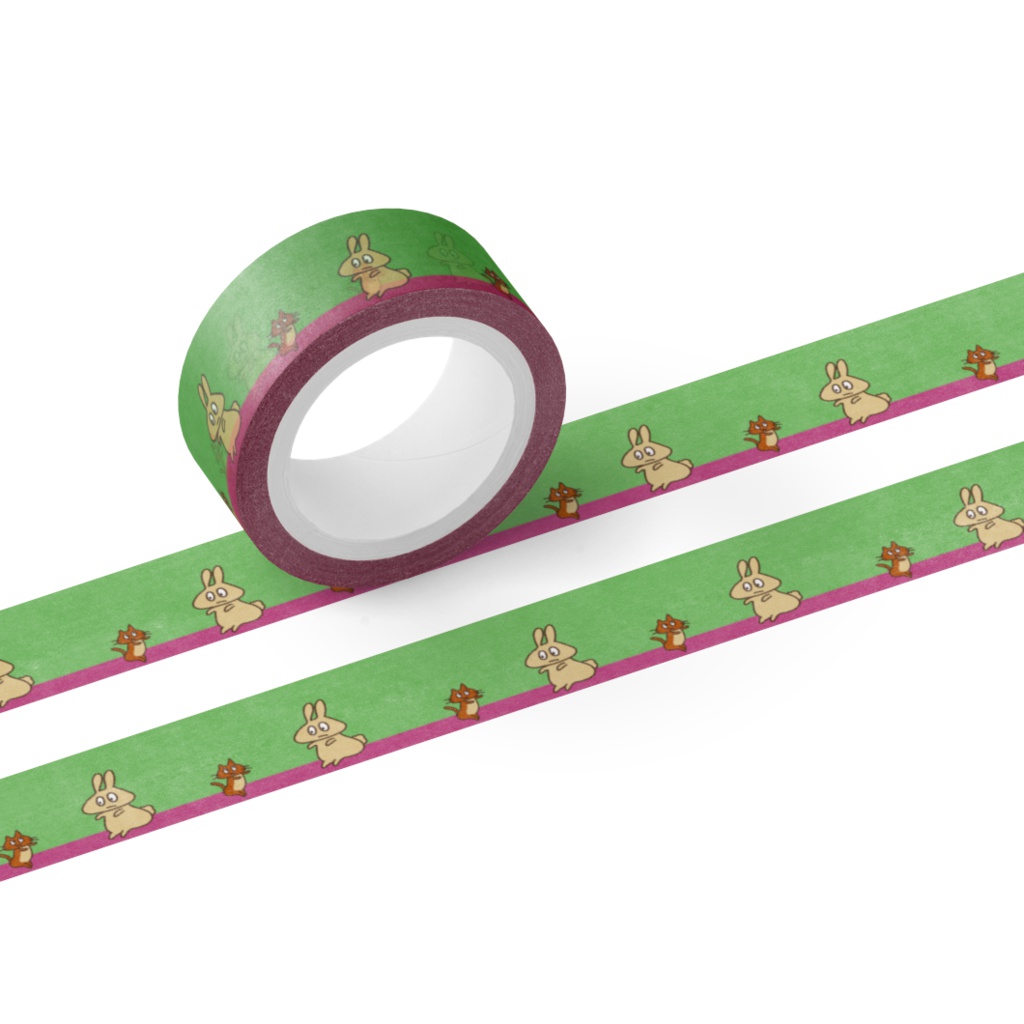 ちょいなのマスキングテープ（CHOINA  masking tape） with cat