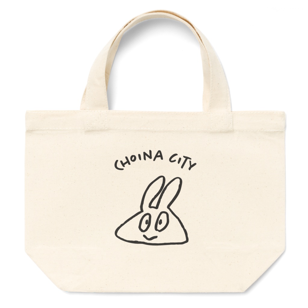 ちょいなのミニトートバッグ（CHOINA tote bag/s)city