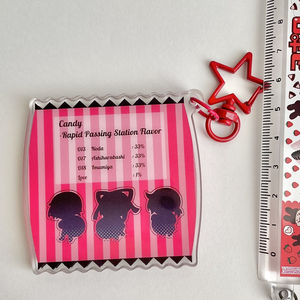 快速通過トリオシャカシャカアクキー