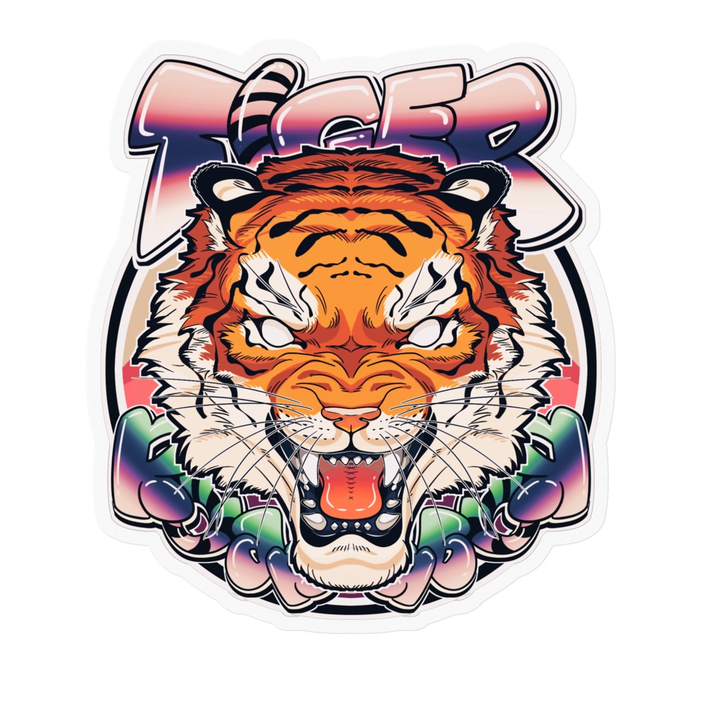 TIGERステッカー