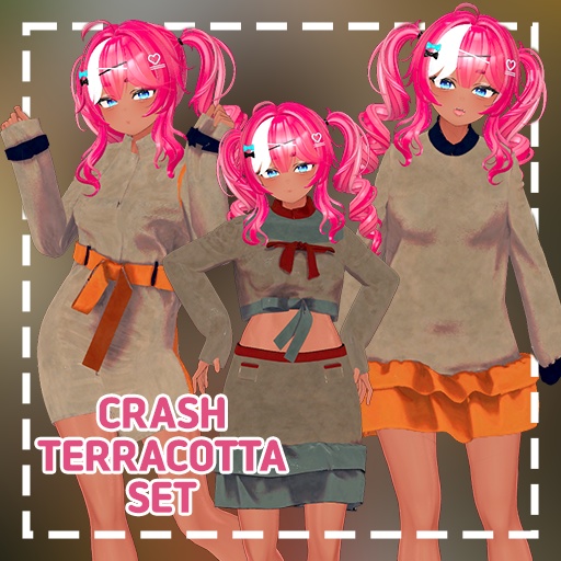 [MANUKA] CRASH TERRACOTTA SET 15col
