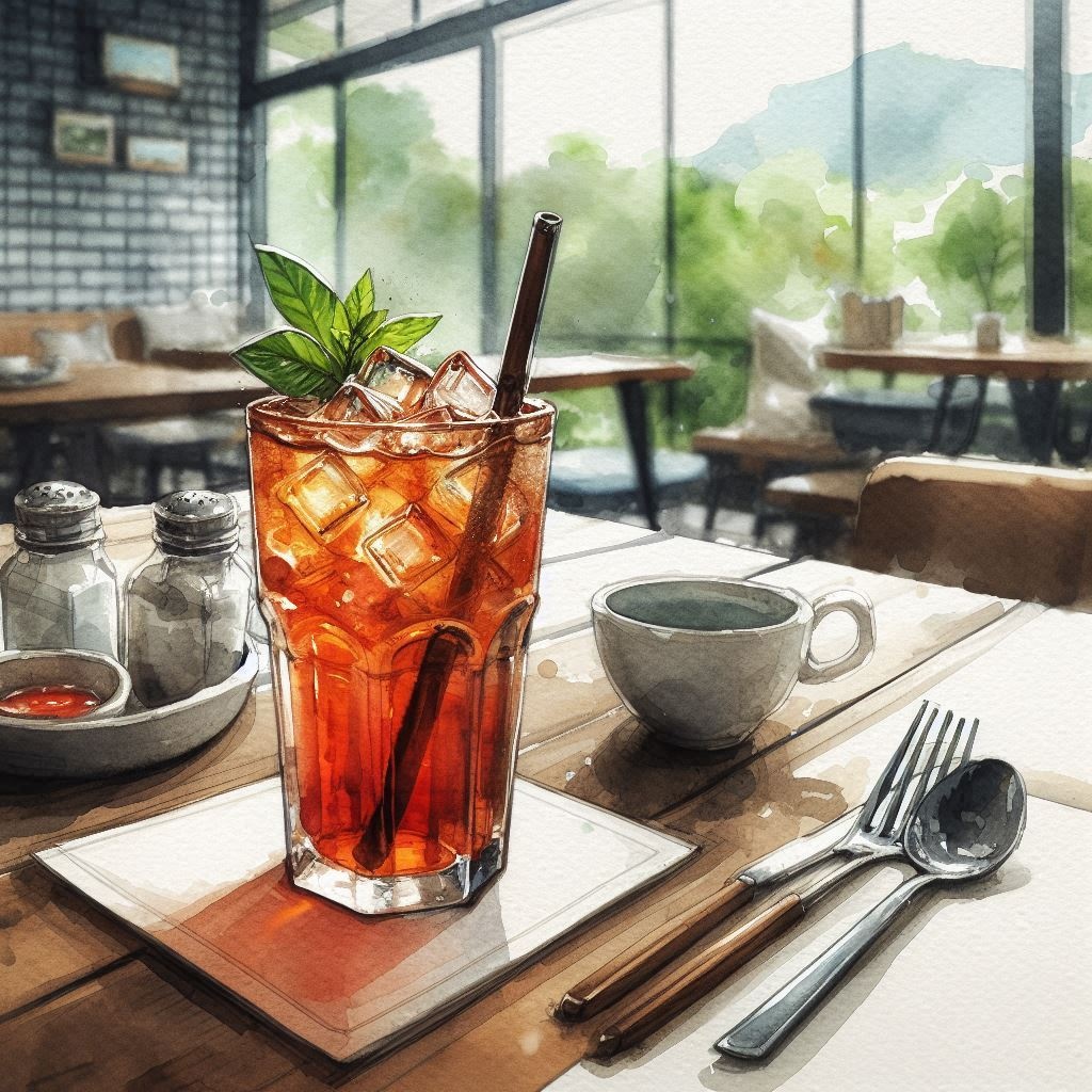 【イラスト素材】カフェの飲み物