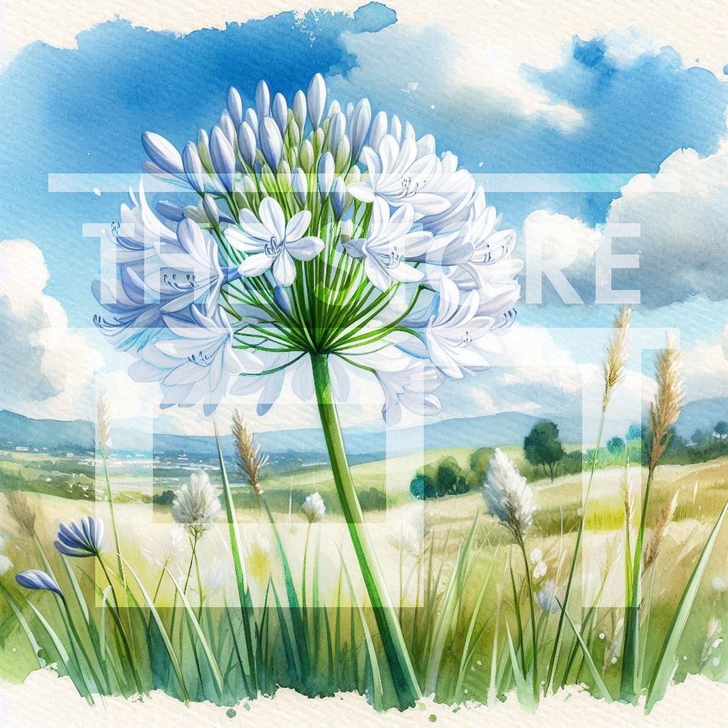 【イラスト素材】夏に咲く花のイラスト素材 2