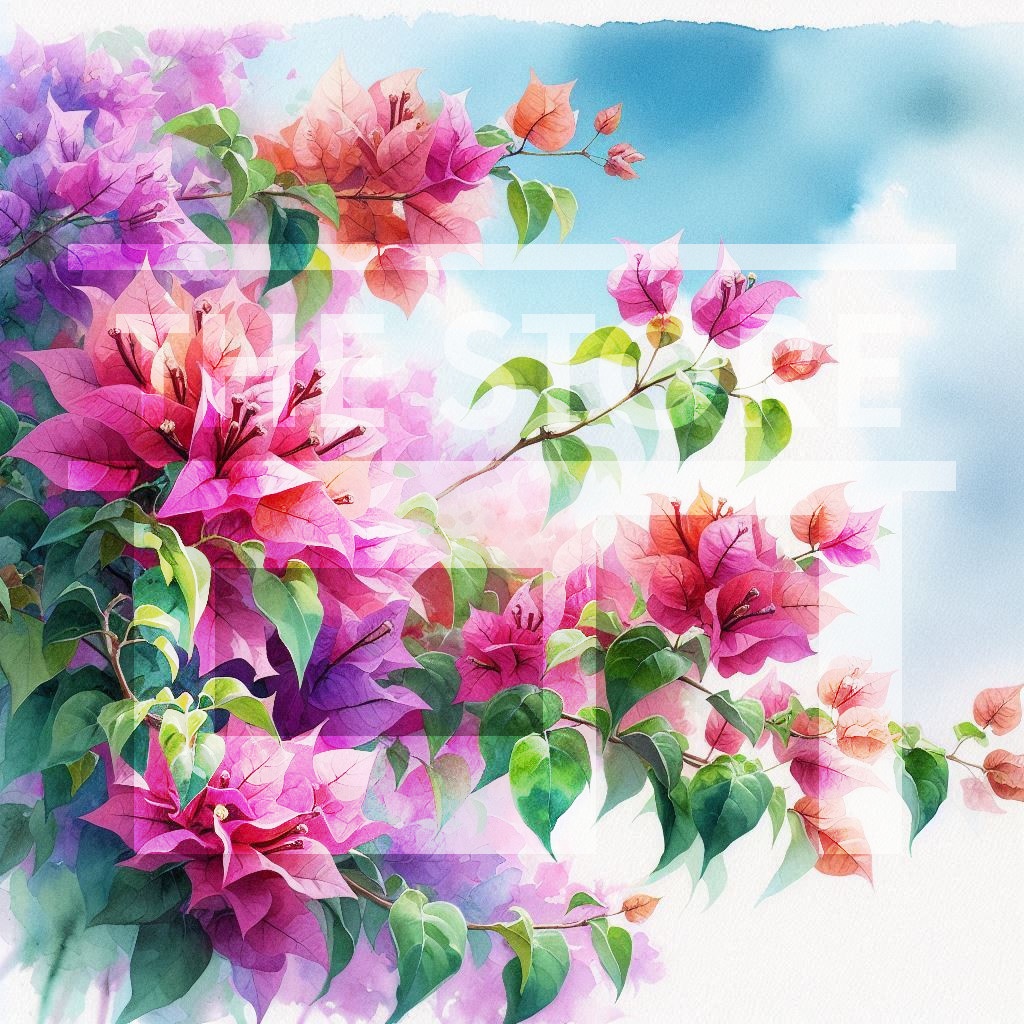 【イラスト素材】夏に咲く花のイラスト素材 2