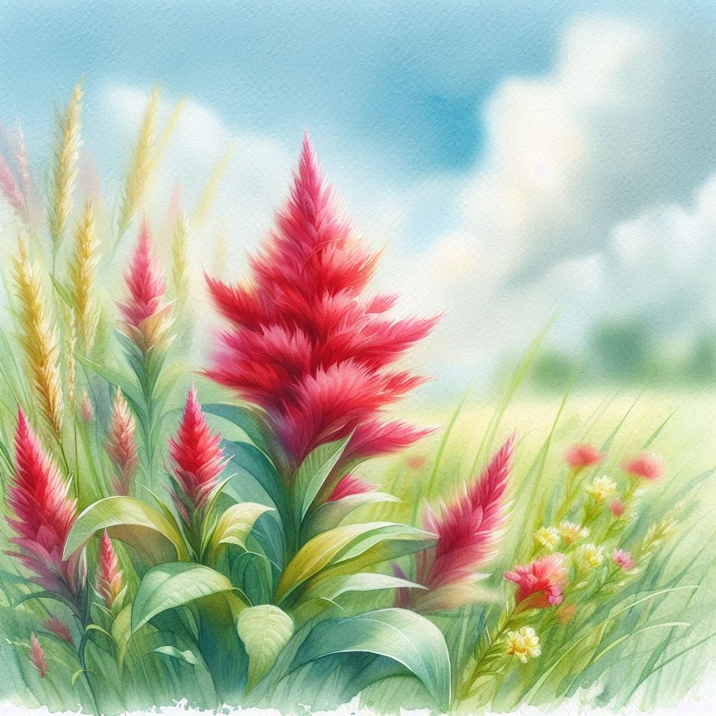 【イラスト素材】夏に咲く花のイラスト素材 4