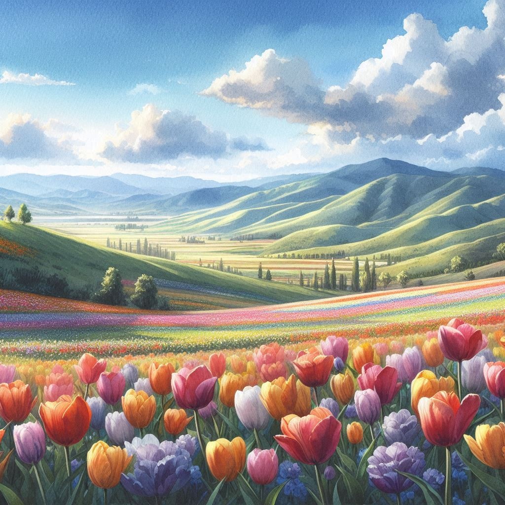 【イラスト素材】春に咲く花のイラスト素材 2