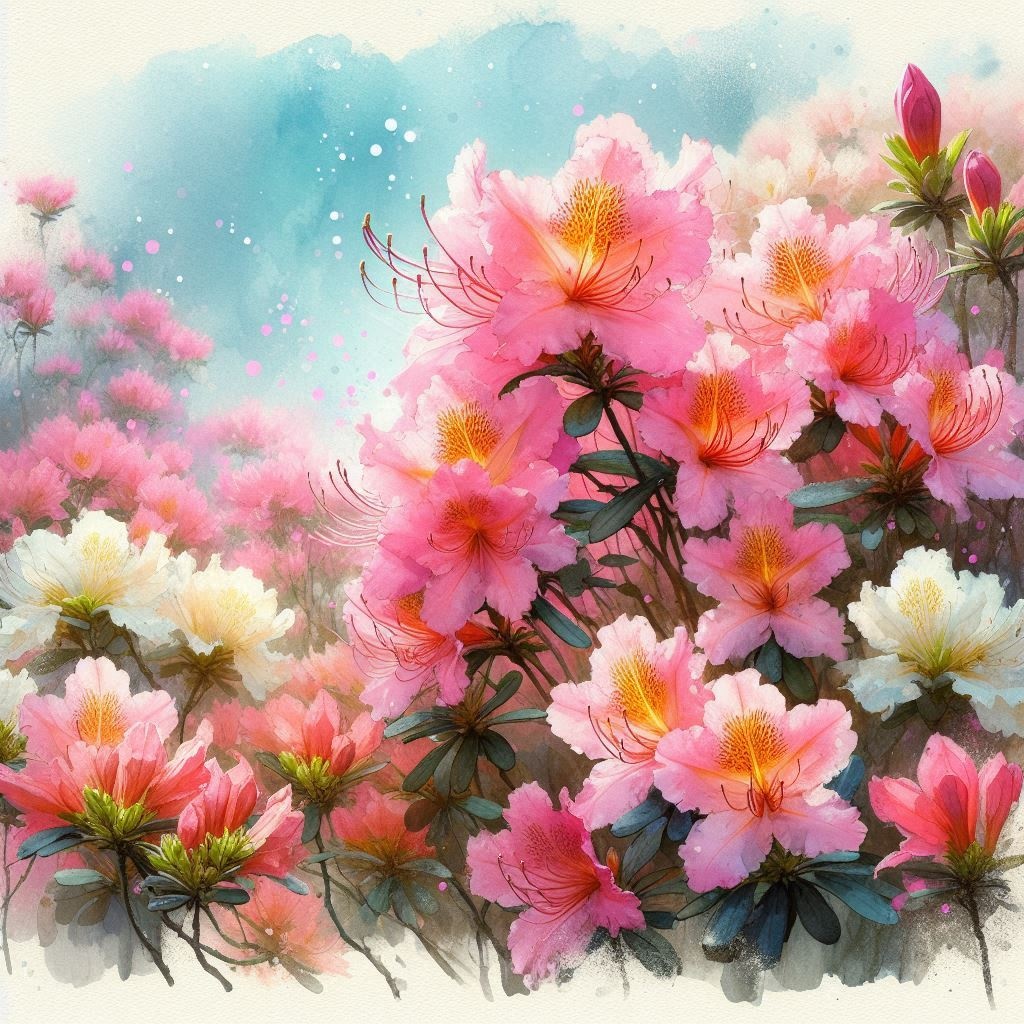 【イラスト素材】春に咲く花のイラスト素材 2