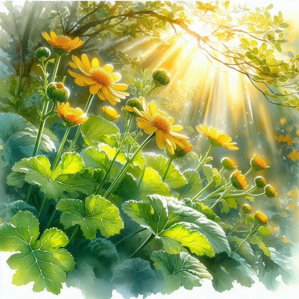 【イラスト素材】冬に咲く花のイラスト素材 2