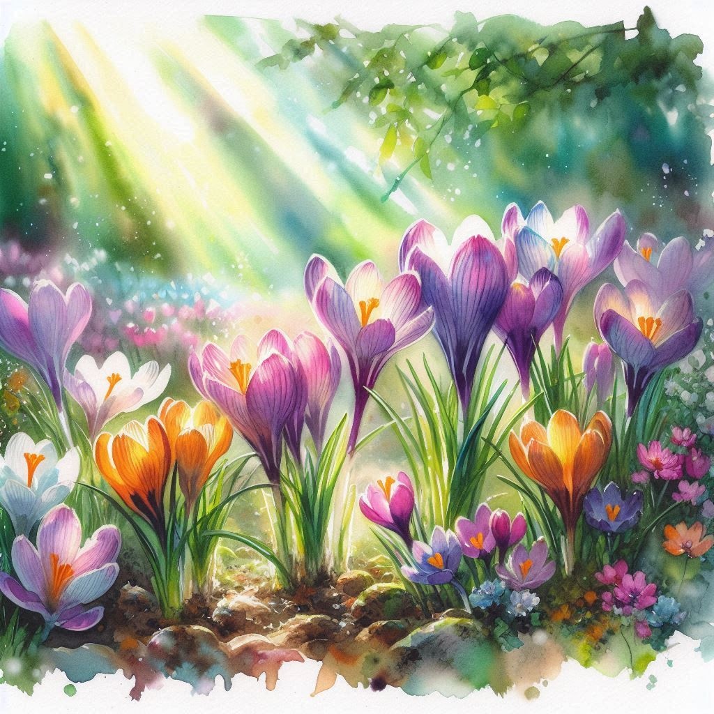 【イラスト素材】冬に咲く花のイラスト素材 5