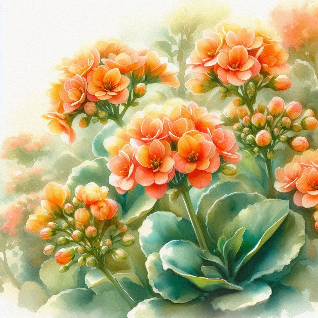 【イラスト素材】冬に咲く花のイラスト素材 5