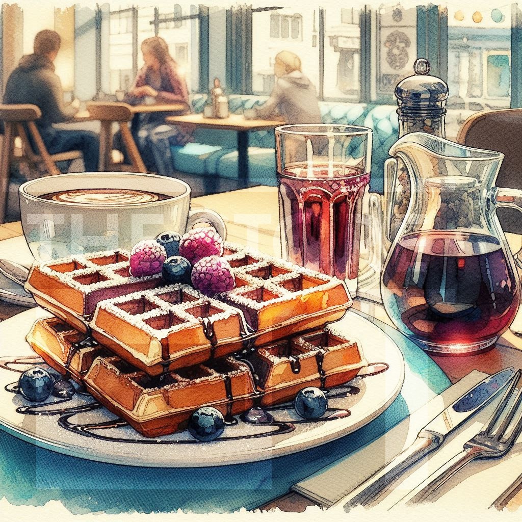 【イラスト素材】カフェのデザート2