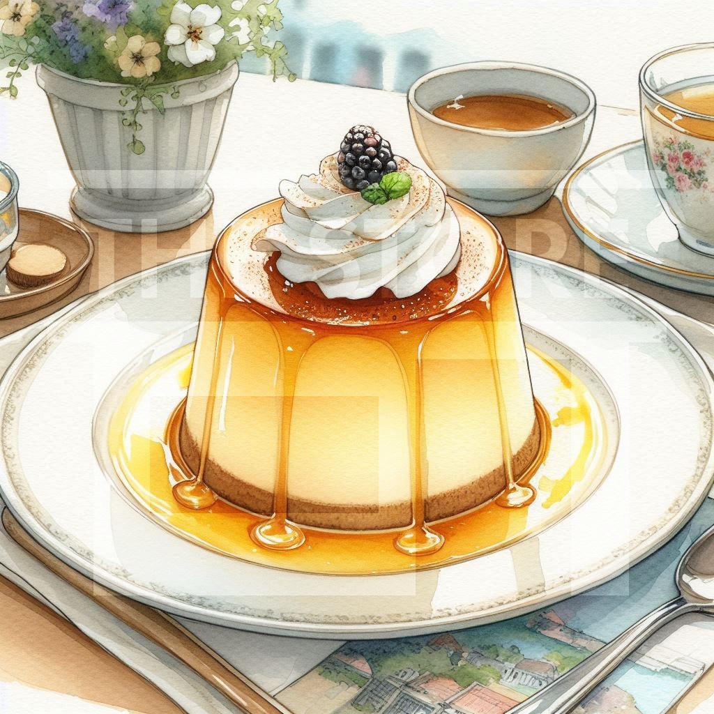 【イラスト素材】カフェのデザート2