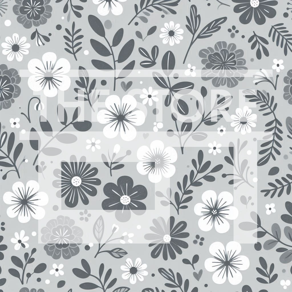 【イラスト素材】花柄素材