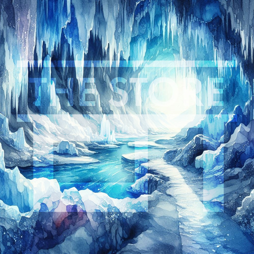 【イラスト素材】洞窟のイラスト