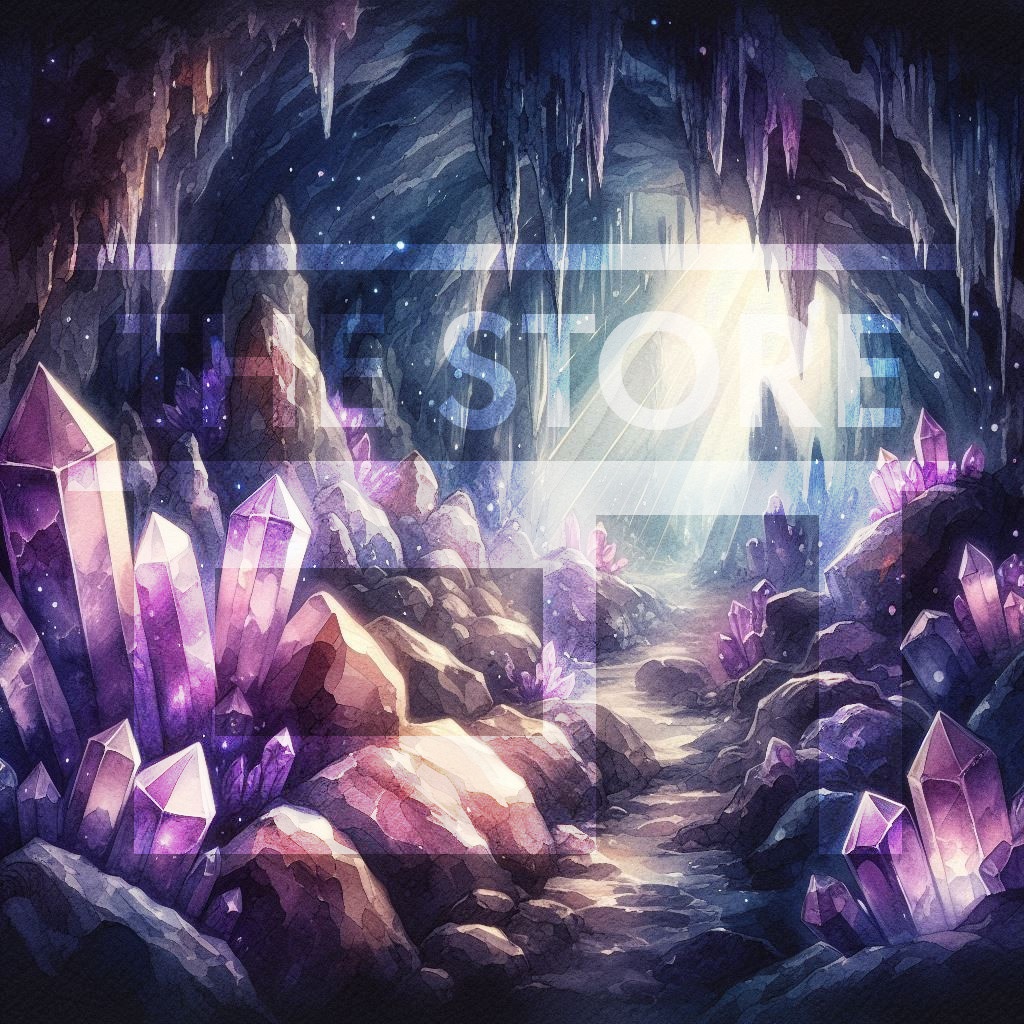 【イラスト素材】洞窟のイラスト