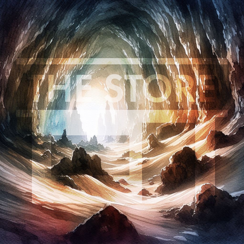 【イラスト素材】洞窟のイラスト