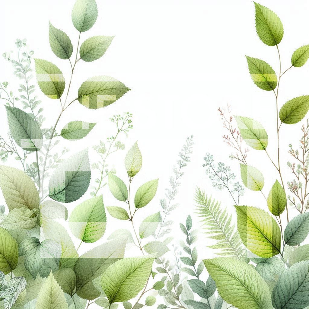 【イラスト素材】春の葉っぱのイラスト