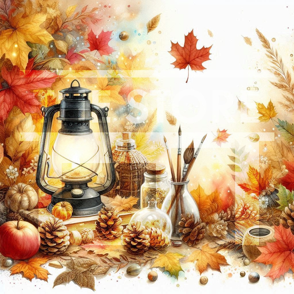 【イラスト素材】秋の葉っぱのイラスト