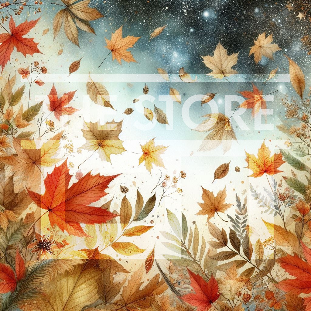 【イラスト素材】秋の葉っぱのイラスト