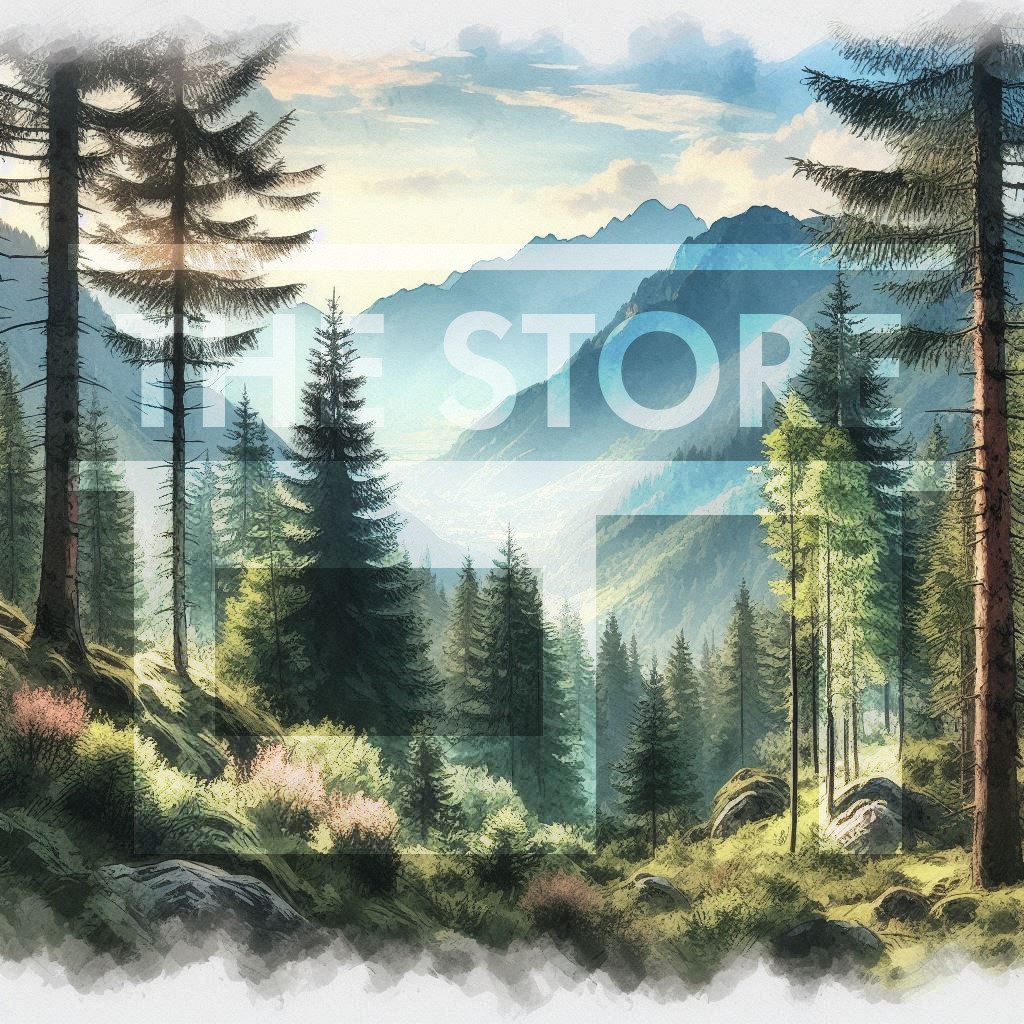 【イラスト素材】山のイラスト素材