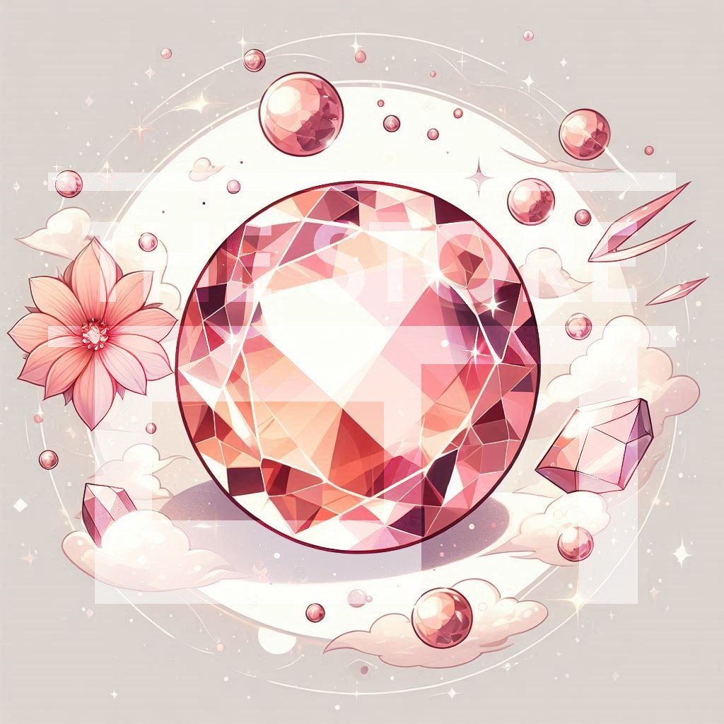 【イラスト素材】モルガナイト