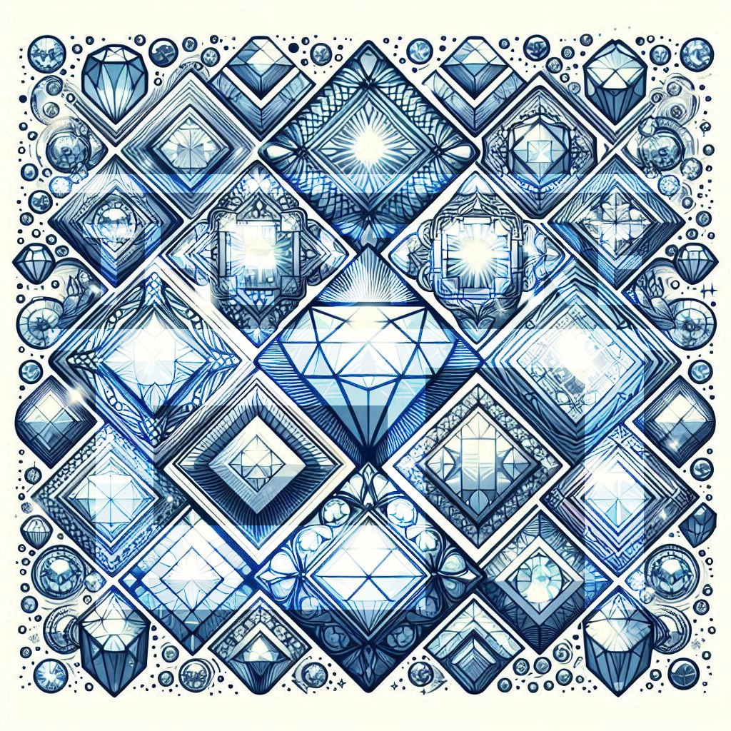 【イラスト素材】ダイヤモンド