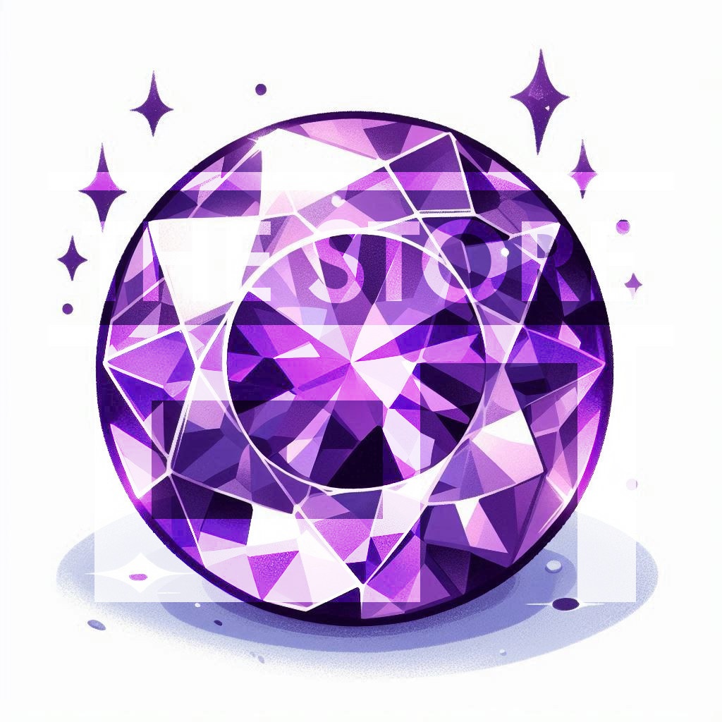 【イラスト素材】アメジスト