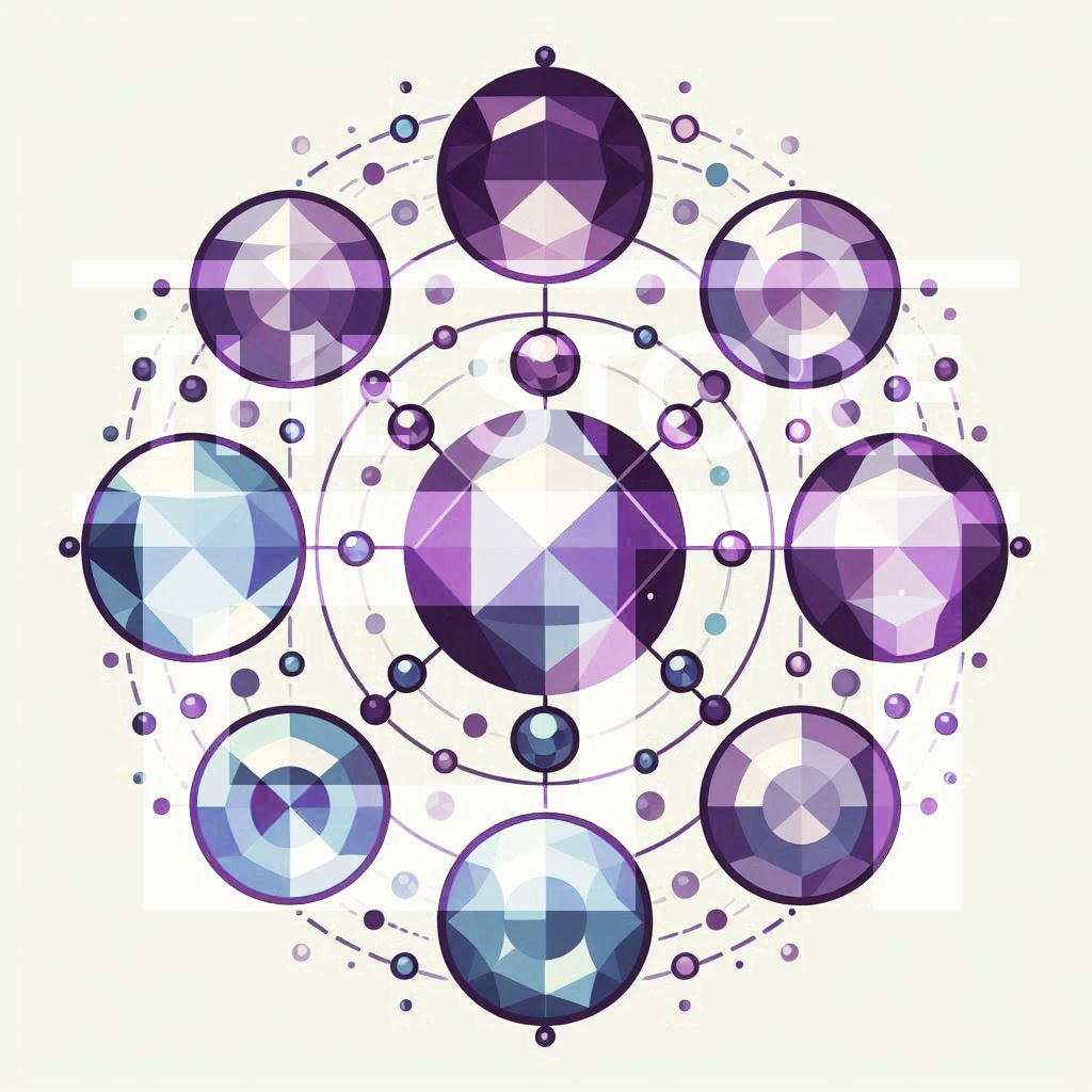 【イラスト素材】アレキサンドライト