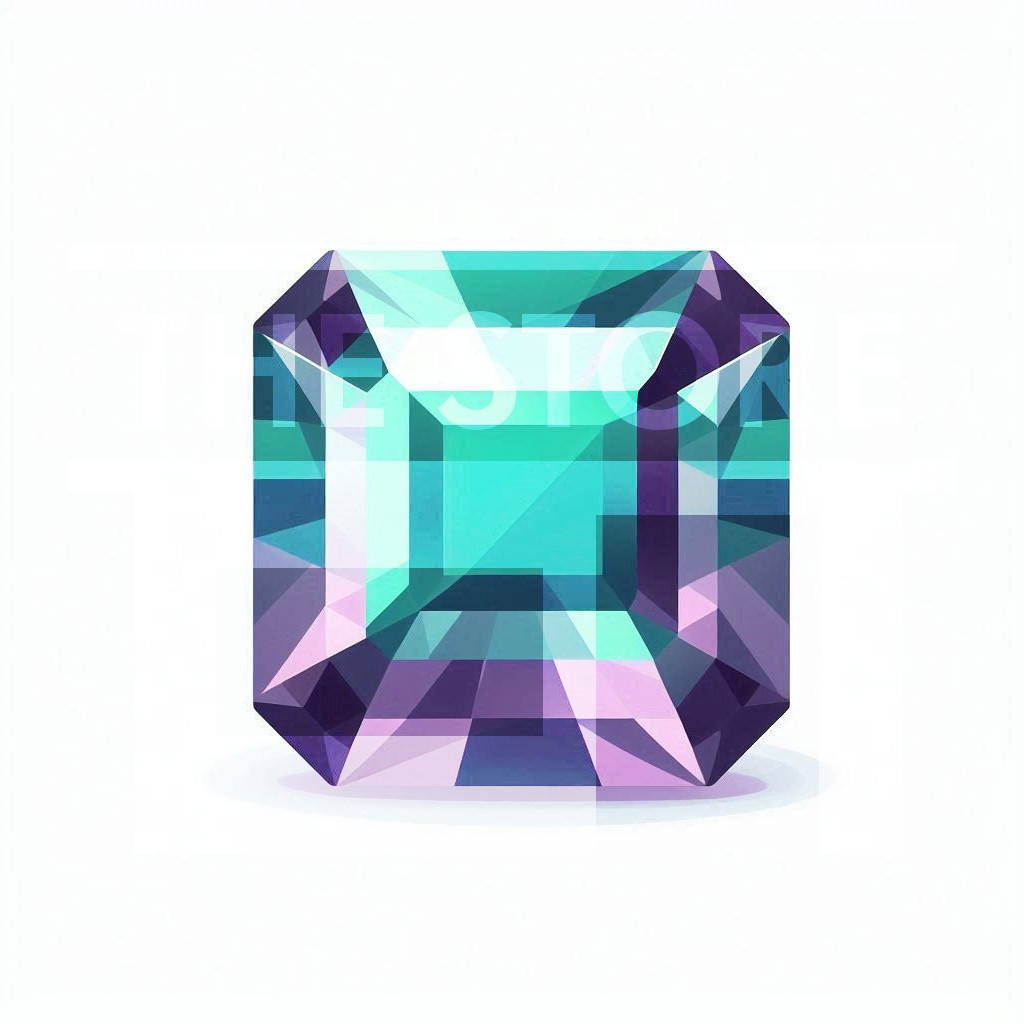 【イラスト素材】アレキサンドライト