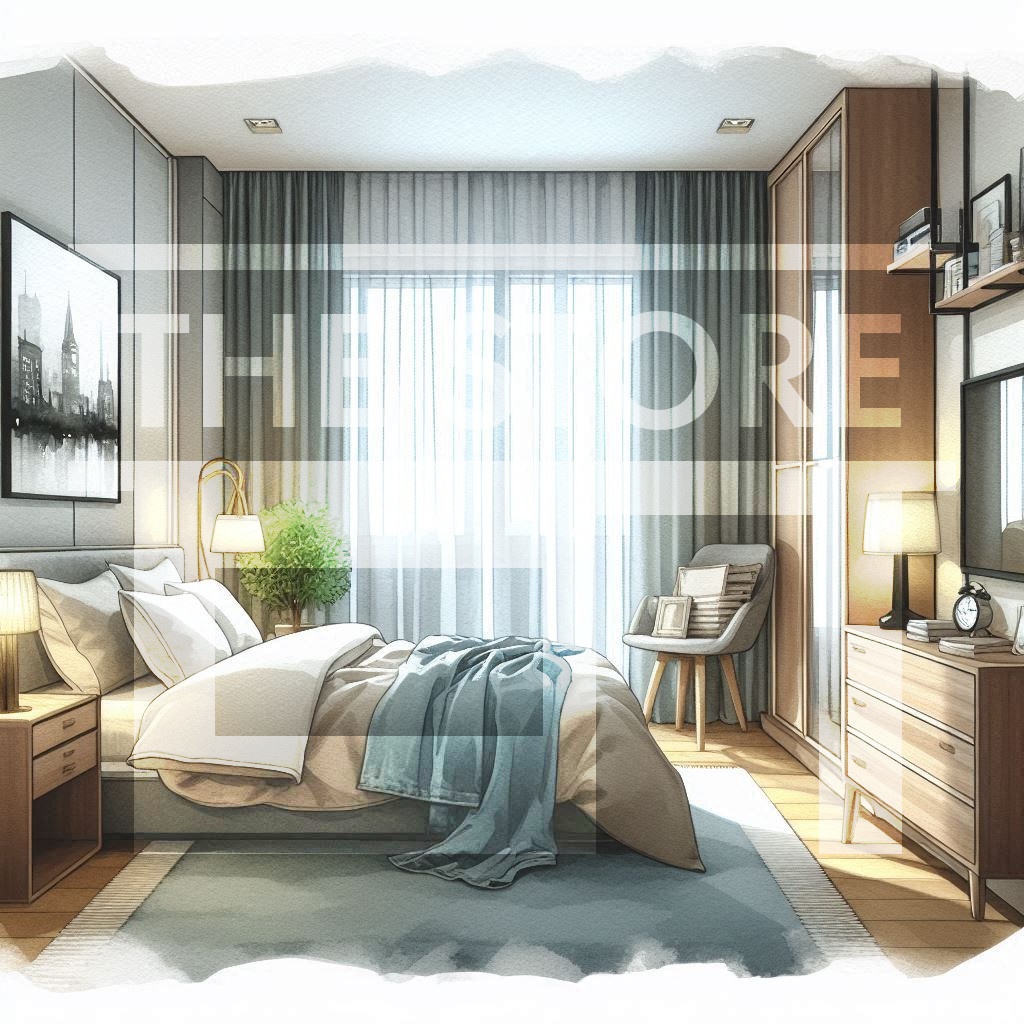 【イラスト素材】マンションの部屋2