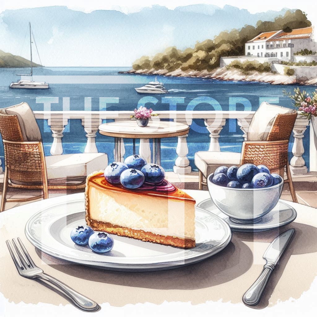 【イラスト素材】チーズケーキの素材