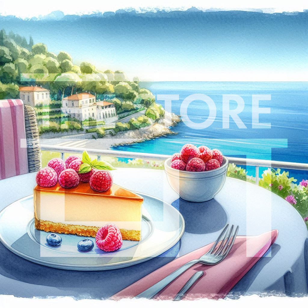 【イラスト素材】チーズケーキの素材
