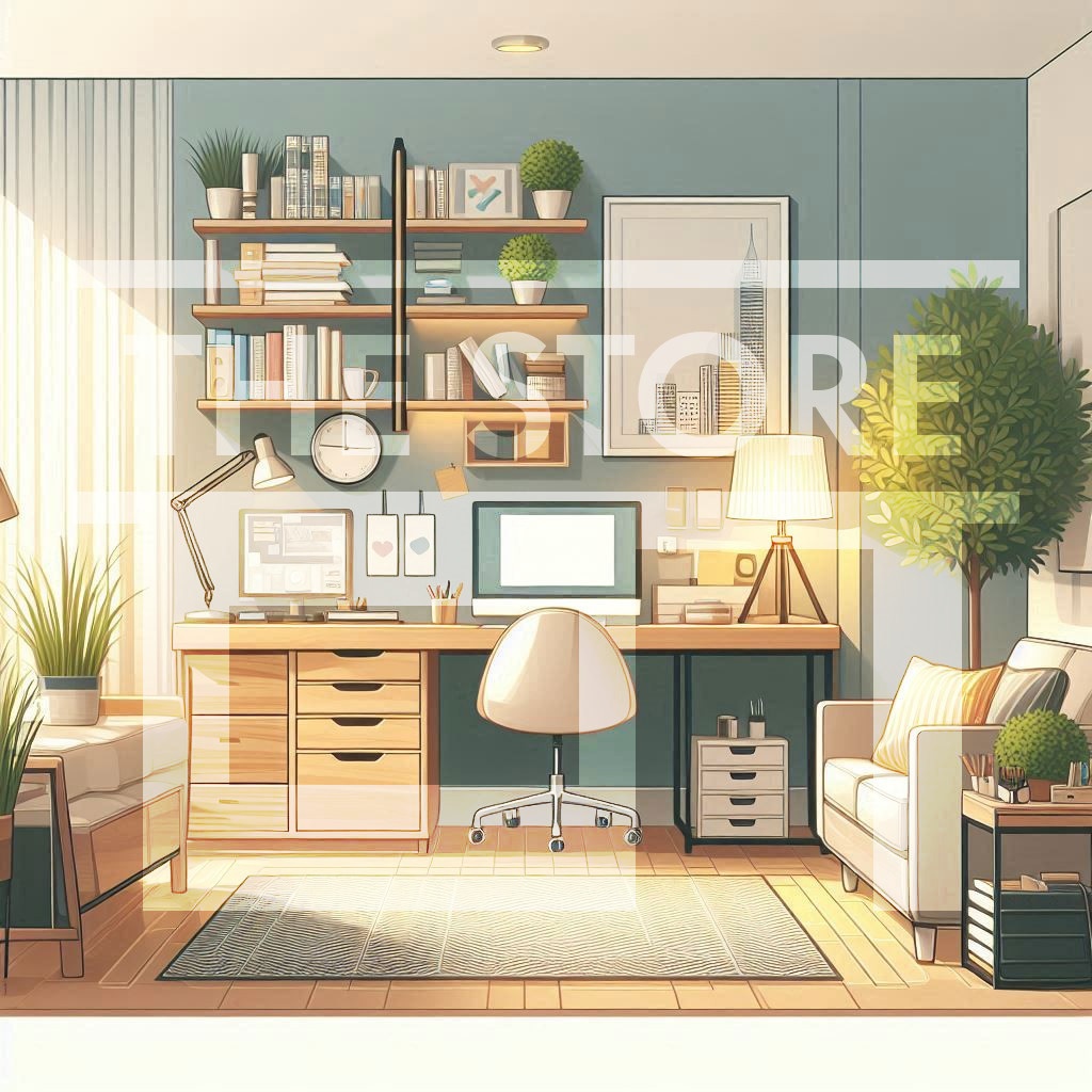 【イラスト素材】マンションの部屋3