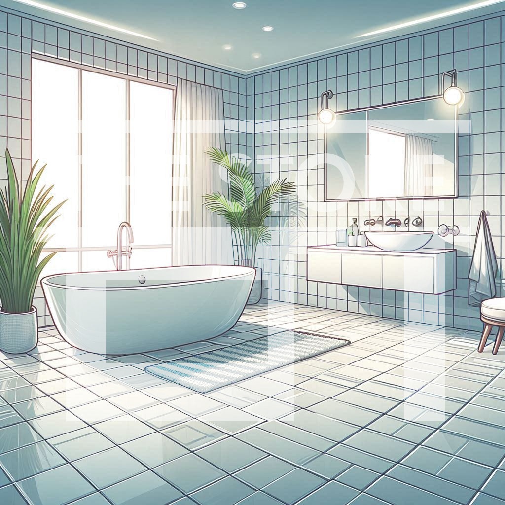 【イラスト素材】マンションの部屋3