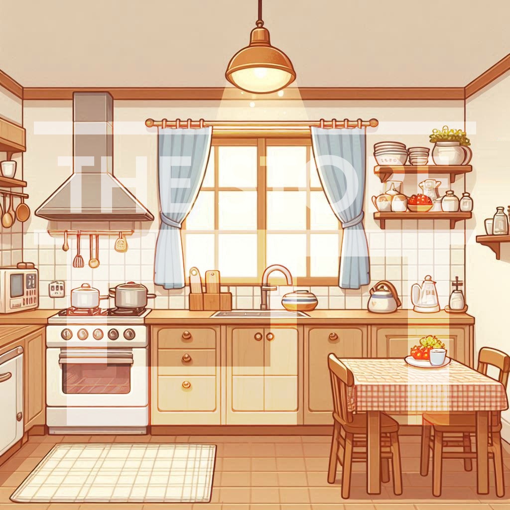 【イラスト素材】住宅の部屋