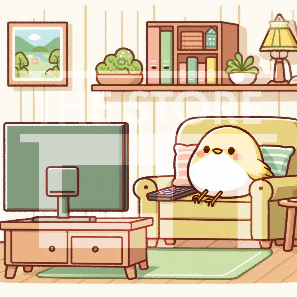 【イラスト素材】ゆるいウグイス