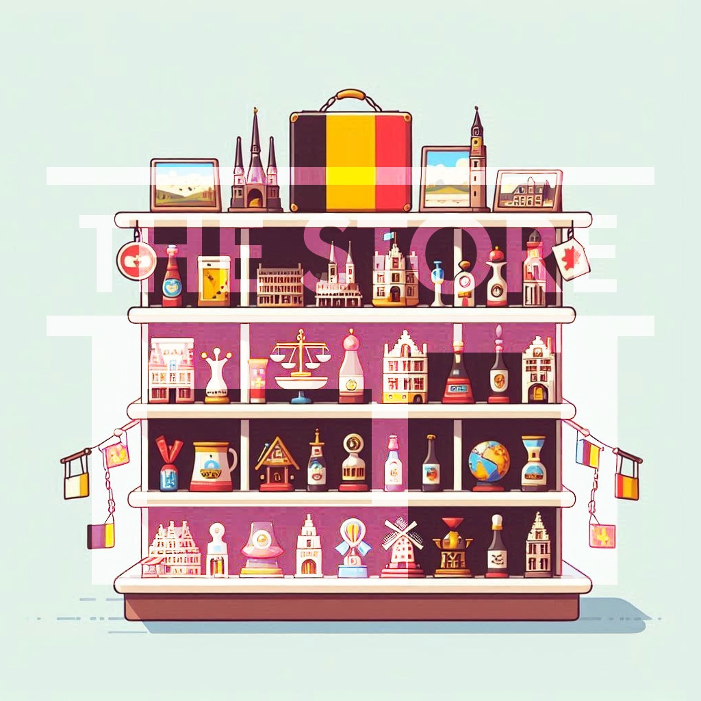 【イラスト素材】世界のお土産