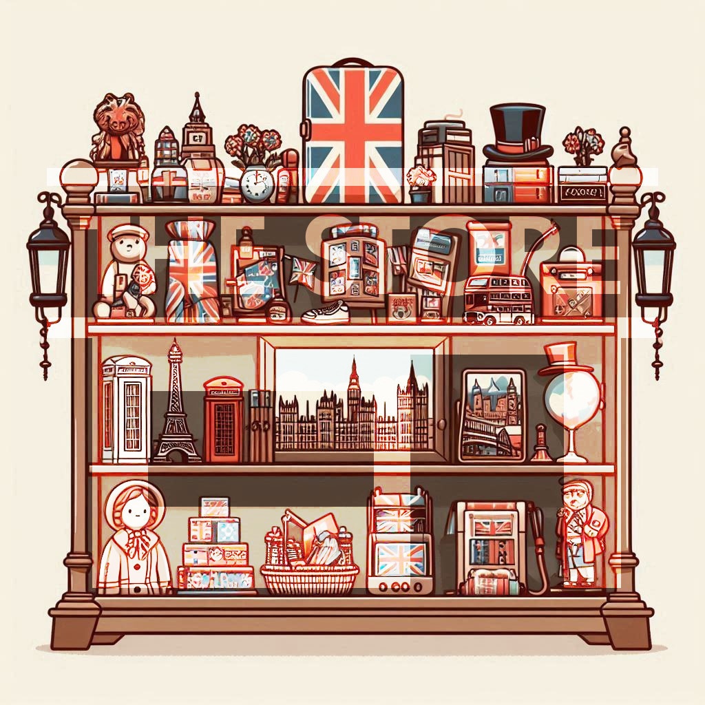 【イラスト素材】世界のお土産