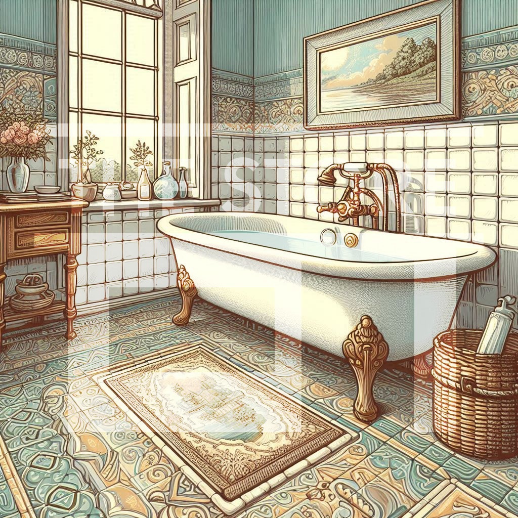 【イラスト素材】住宅の部屋4