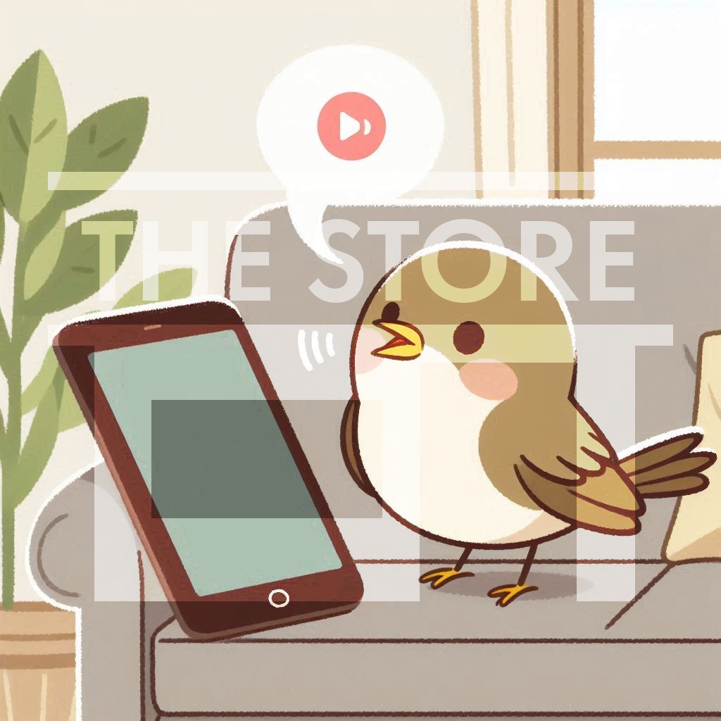 【イラスト素材】ゆるいウグイス2