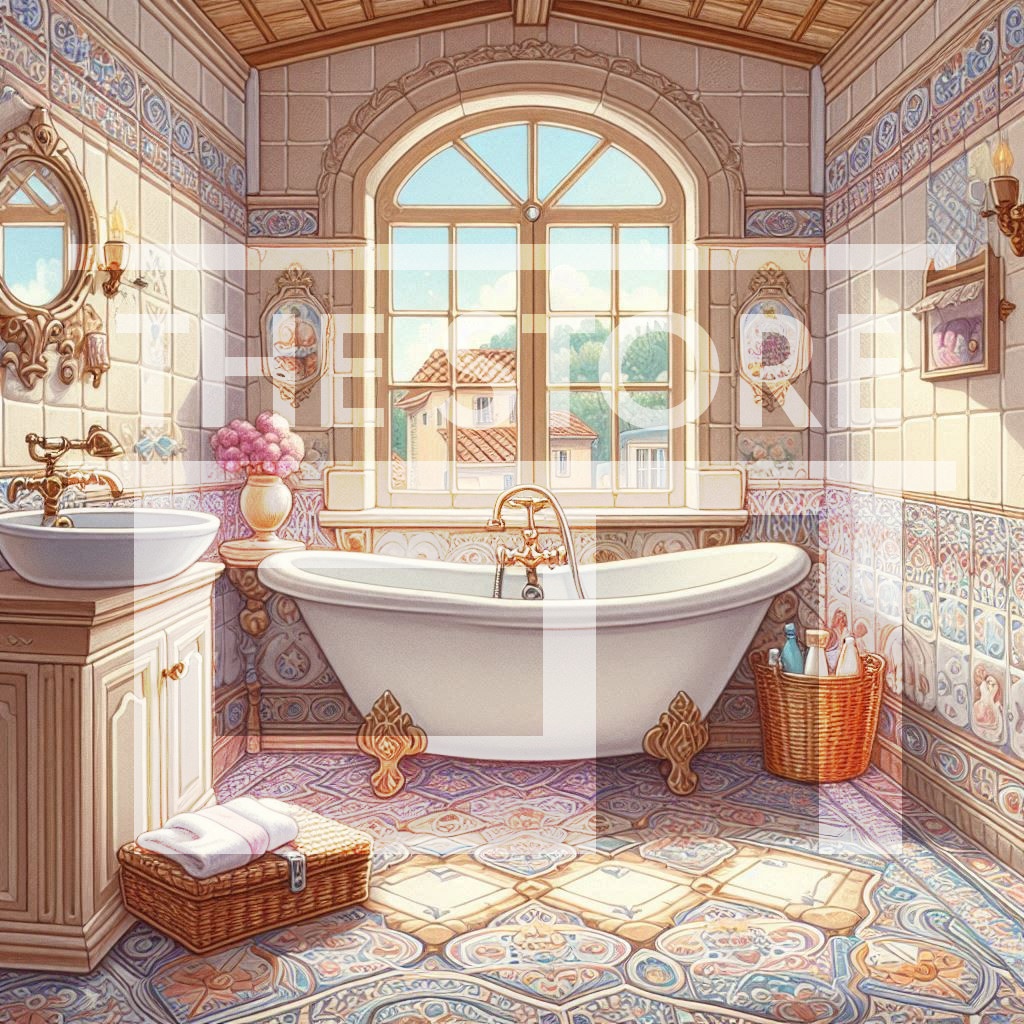 【イラスト素材】住宅の部屋5